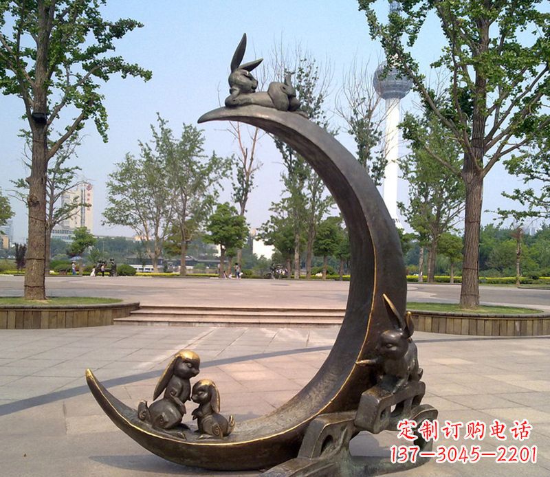 宁德兔子铜雕