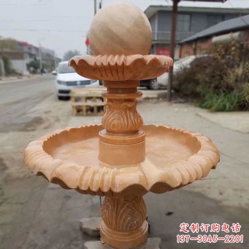 宁德晚霞红风水球