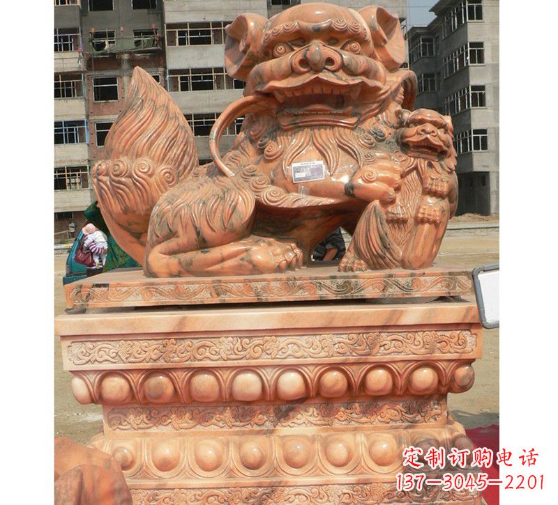 宁德晚霞红南方石狮子