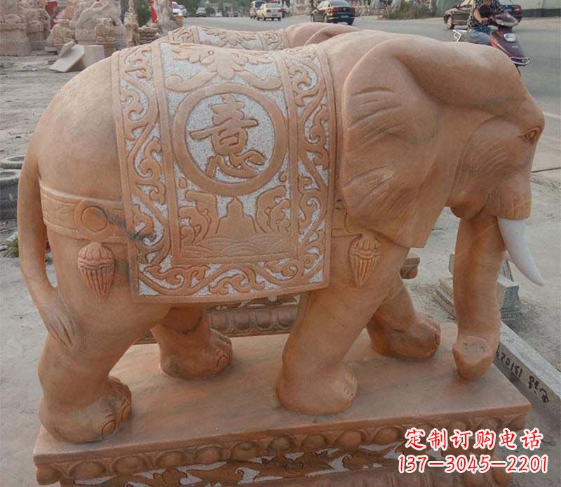 宁德晚霞红如意动物大象