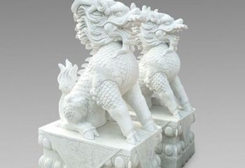 宁德释迦牟尼麒麟石雕，吸煞驱邪