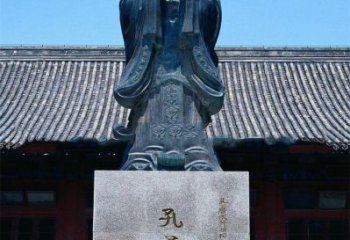 宁德传承古代文化——青铜孔子雕塑