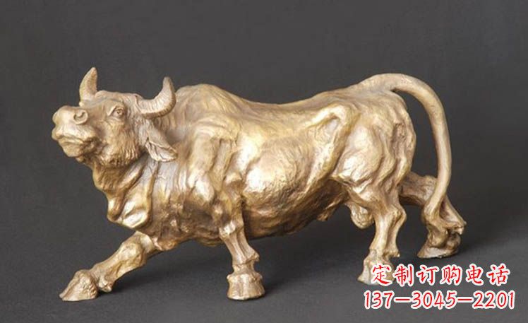 宁德西班牙斗牛-鎏金牛
