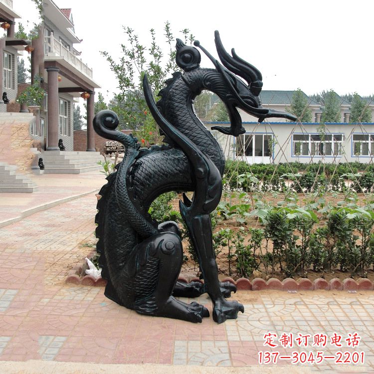 宁德西方龙动物神兽雕塑
