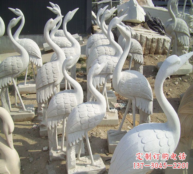 宁德仙鹤石雕石雕