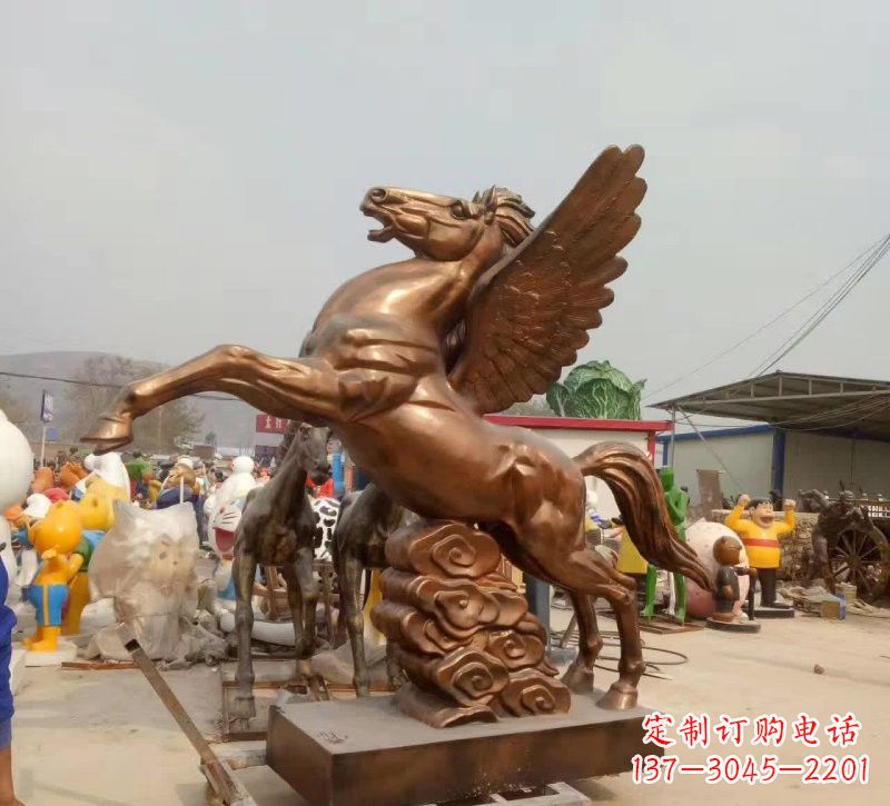 宁德祥云飞马铜雕