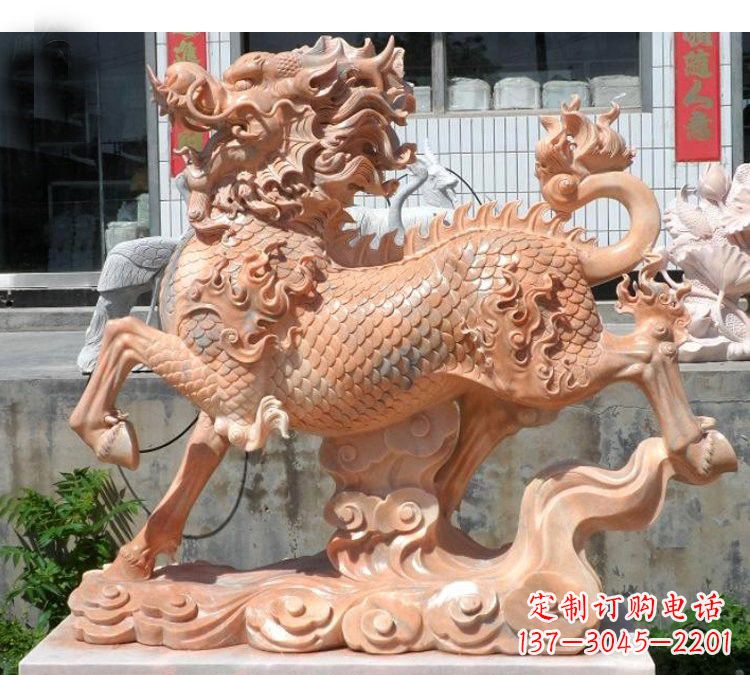 宁德祥云麒麟石雕