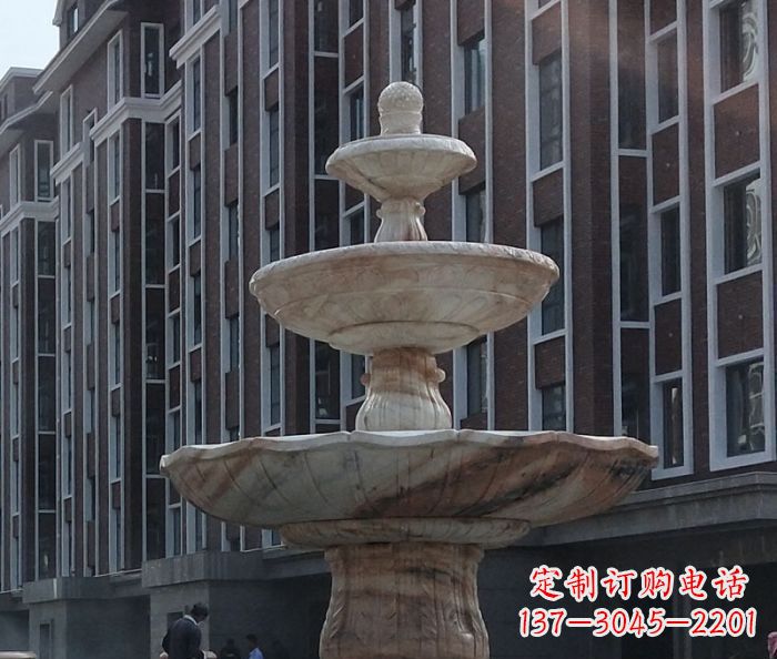 宁德小区景观大型喷泉石雕 (6)