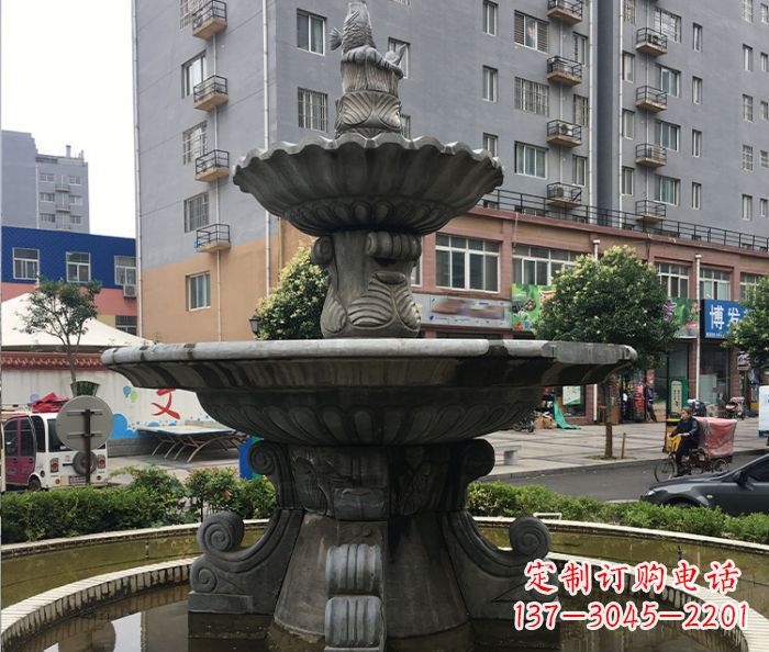 宁德小区景观仿古喷泉石雕
