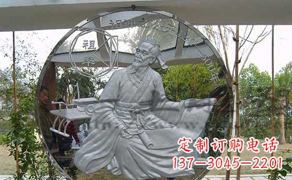 宁德校园不锈钢名人浮雕