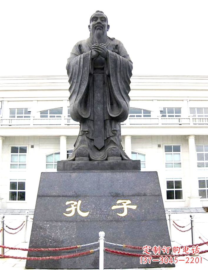 宁德校园孔子雕塑