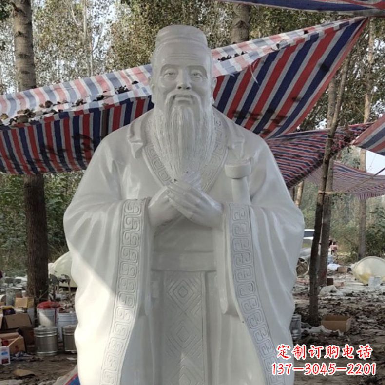 宁德校园孔子雕像