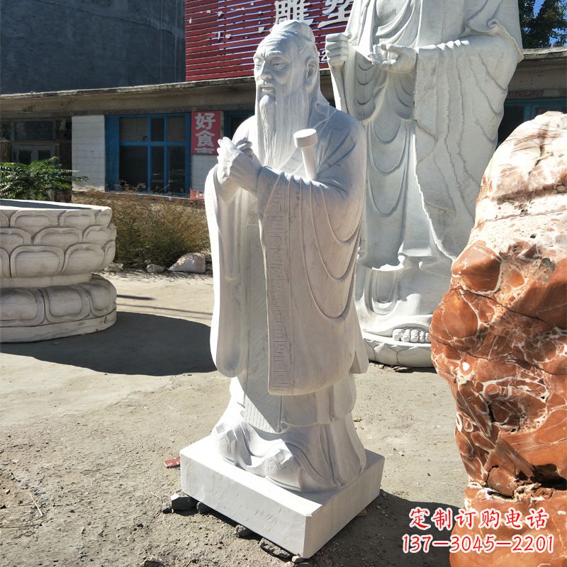 宁德校园孔子像雕塑