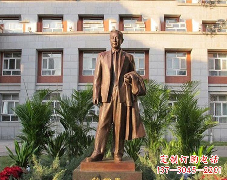 宁德校园钱学森铜雕