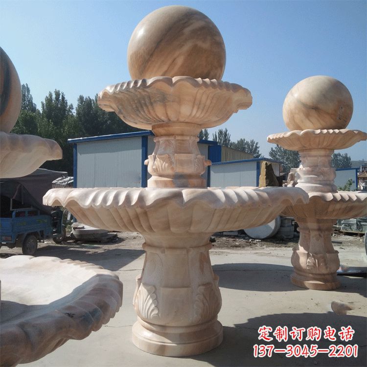 宁德一米的喷泉石雕