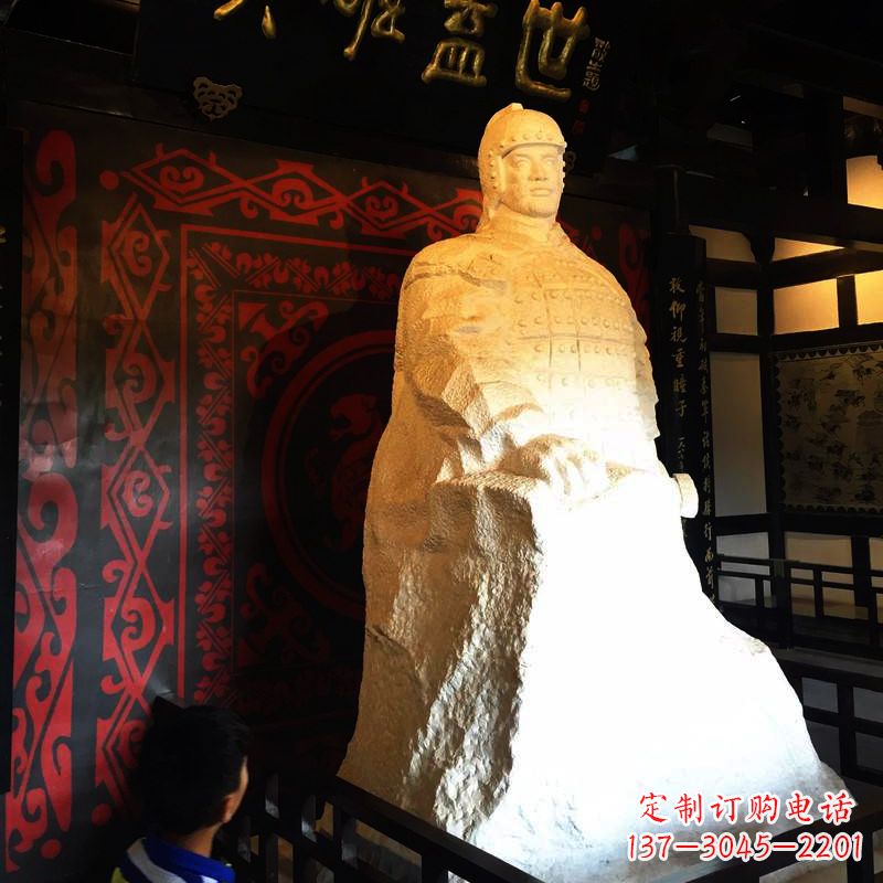宁德英雄盖世楚霸王石雕像