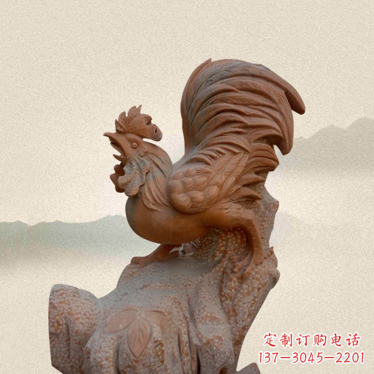 宁德酉鸡景观石雕