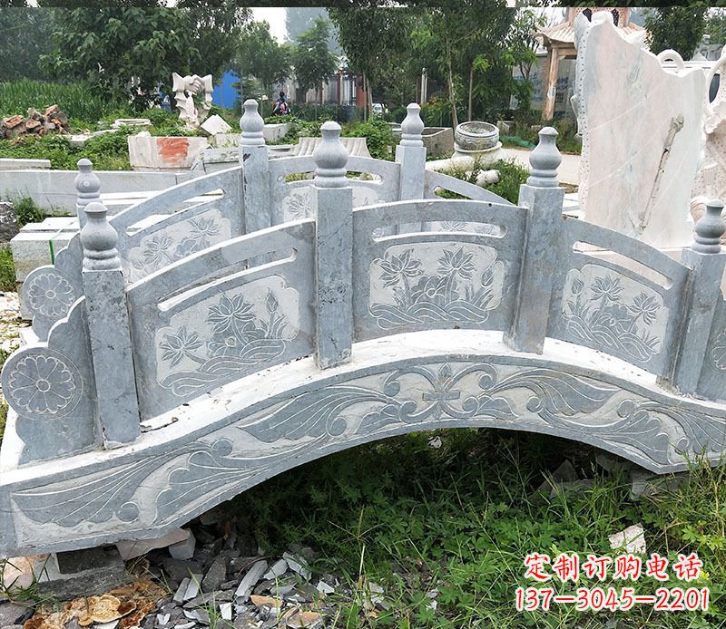 宁德园林仿古石拱桥景观石雕 (3)