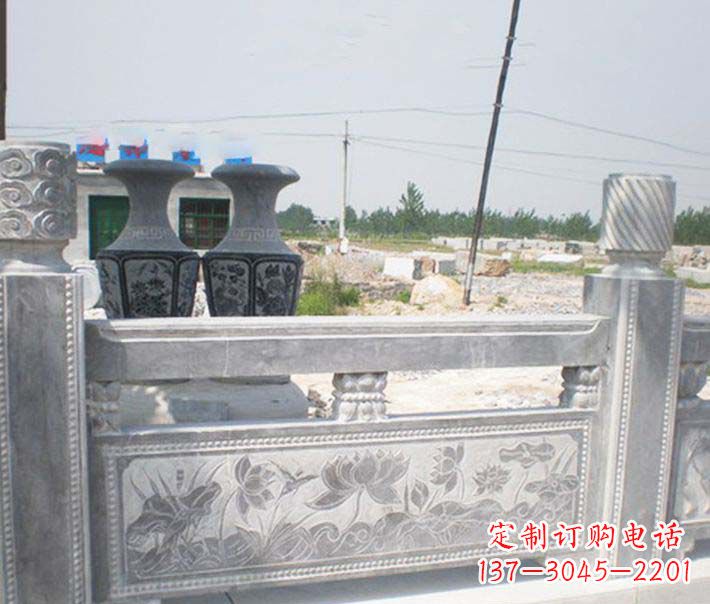 宁德园林仿古石栏板景观石雕 (3)