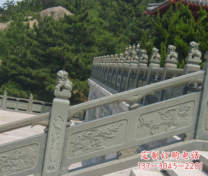 宁德园林仿古石栏板景观石雕 (4)