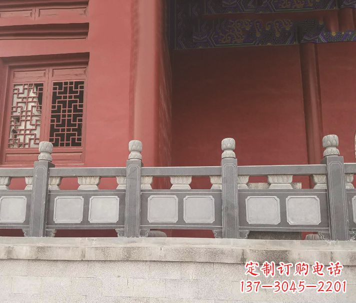 宁德园林仿古石栏板景观石雕 (8)