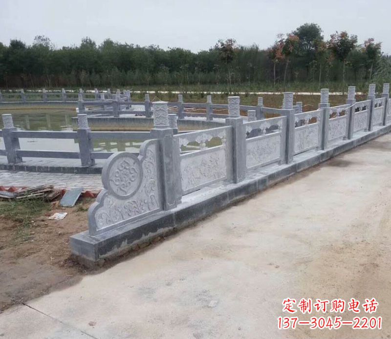 宁德园林仿古石栏板景观石雕 (11)