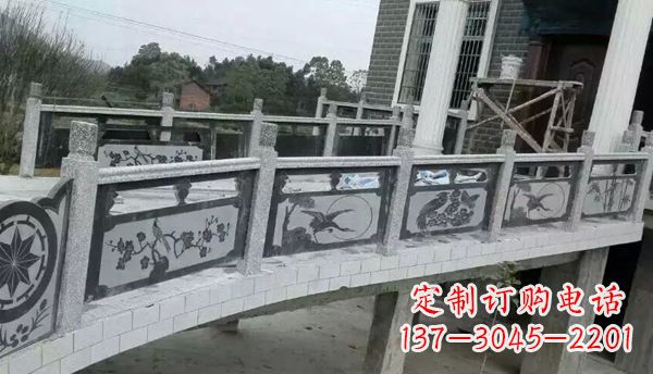 宁德园林仿古石栏板景观石雕 (10)