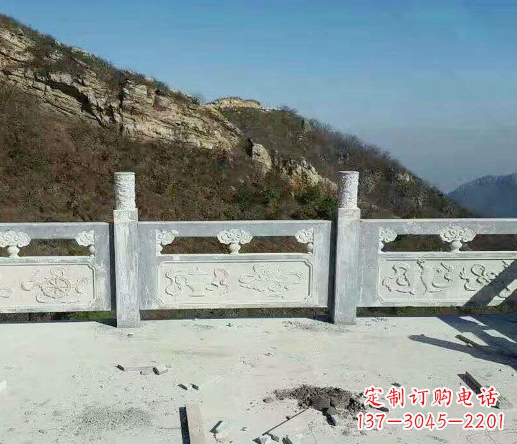 宁德园林仿古石栏板景观石雕_2 (3)