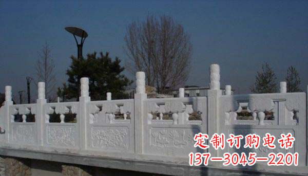 宁德园林汉白玉栏板景观石雕
