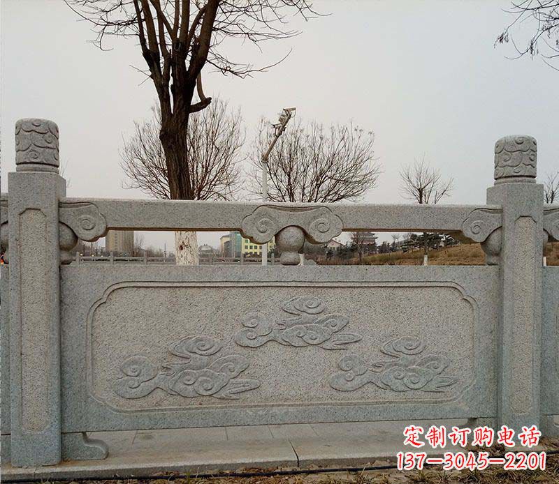 宁德园林护城河石栏板景观石雕