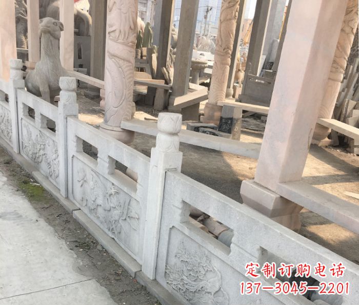 宁德园林景观大理石浮雕栏板石雕