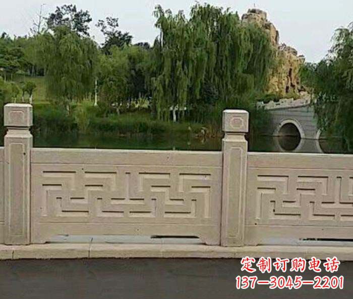 宁德园林景观大理石栏板石雕 (4)