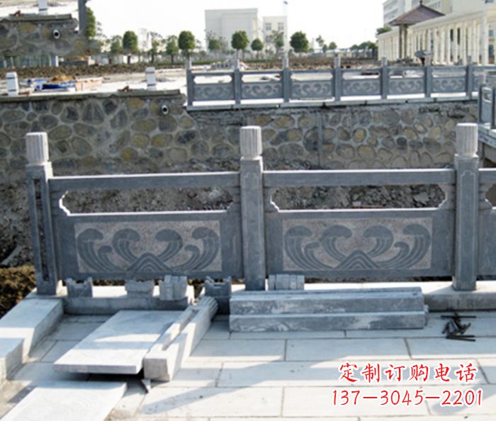 宁德园林景观大理石栏板石雕 (11)