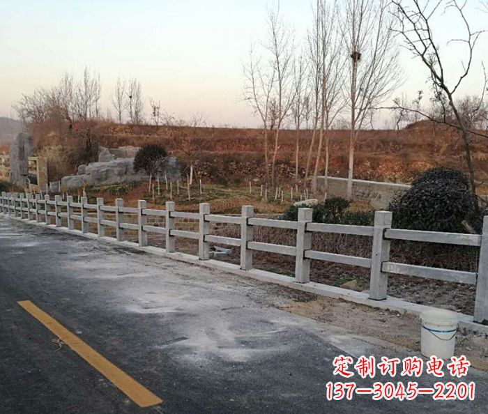 宁德园林景观大理石栏杆石雕 (2)