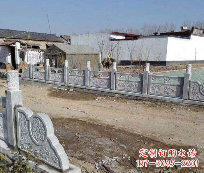 宁德园林景观仿古栏板石雕