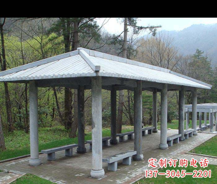 宁德园林景观仿古石雕长廊
