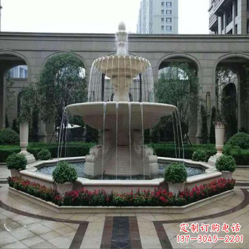 宁德园林石雕喷泉雕塑