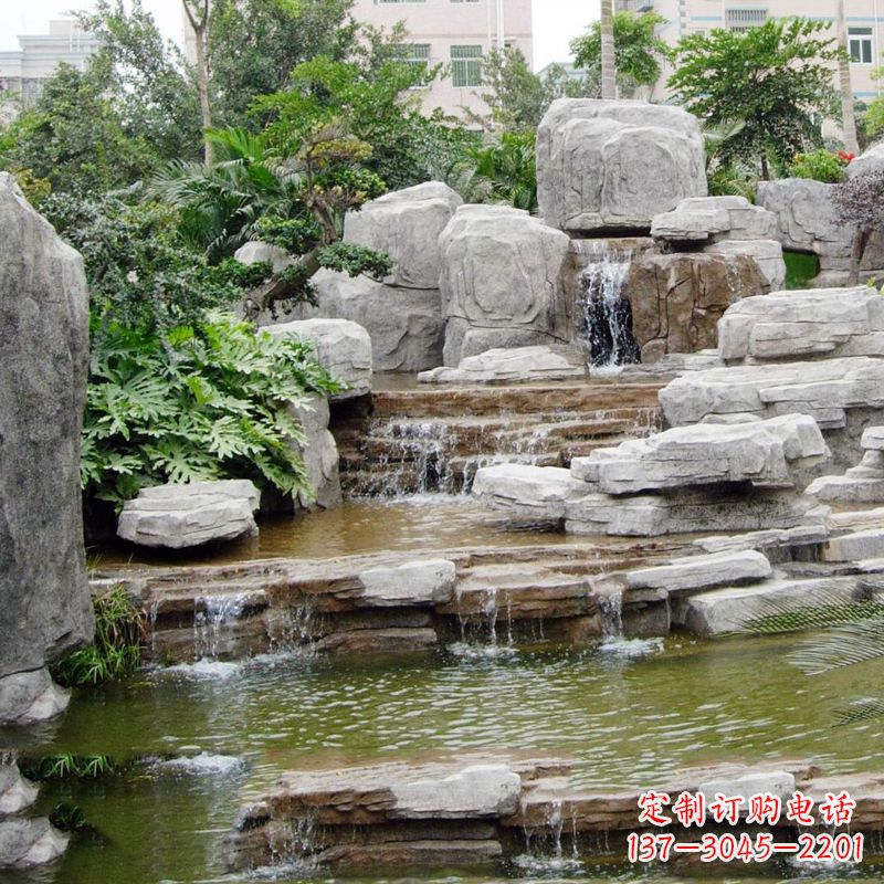宁德园林石头假山流水