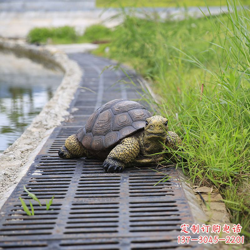 宁德园林水景动物仿真乌龟雕塑