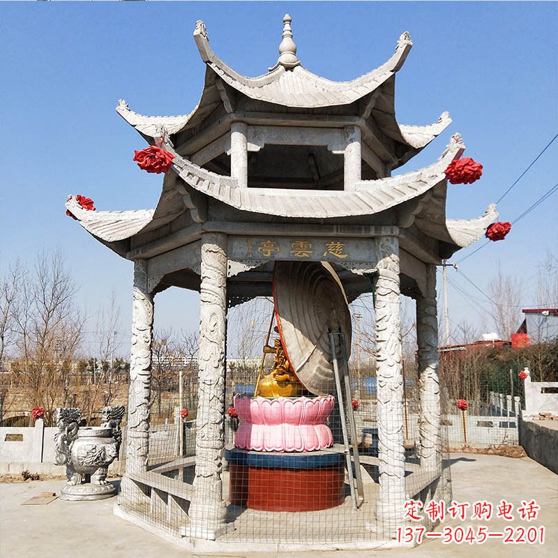 宁德园林亭子双层凉亭