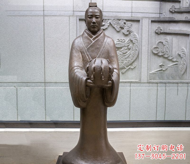 宁德张衡科学家 人物铜雕