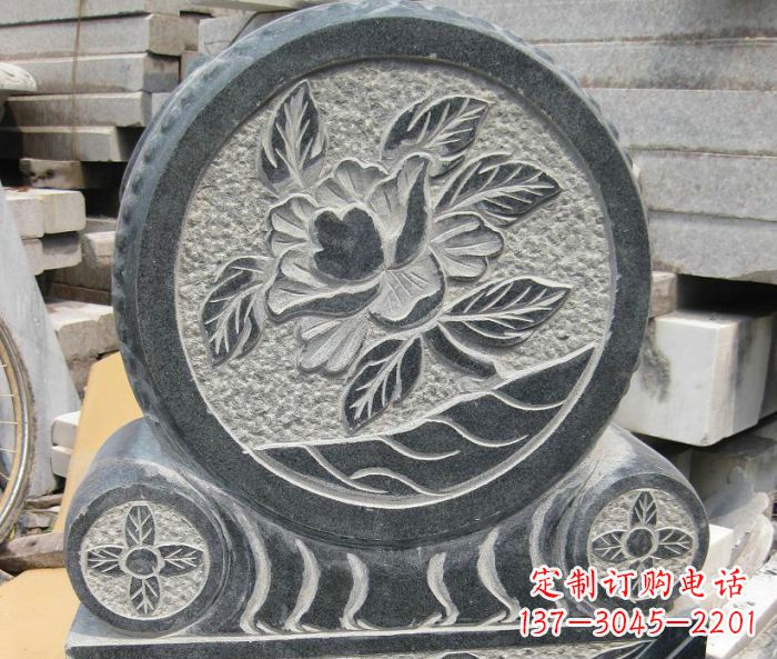 宁德招财抱鼓石仿古石门墩