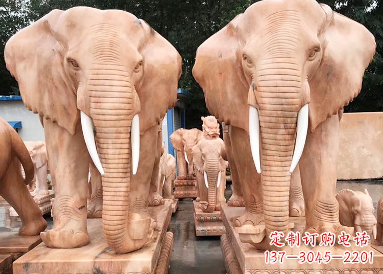 宁德招财大象石雕
