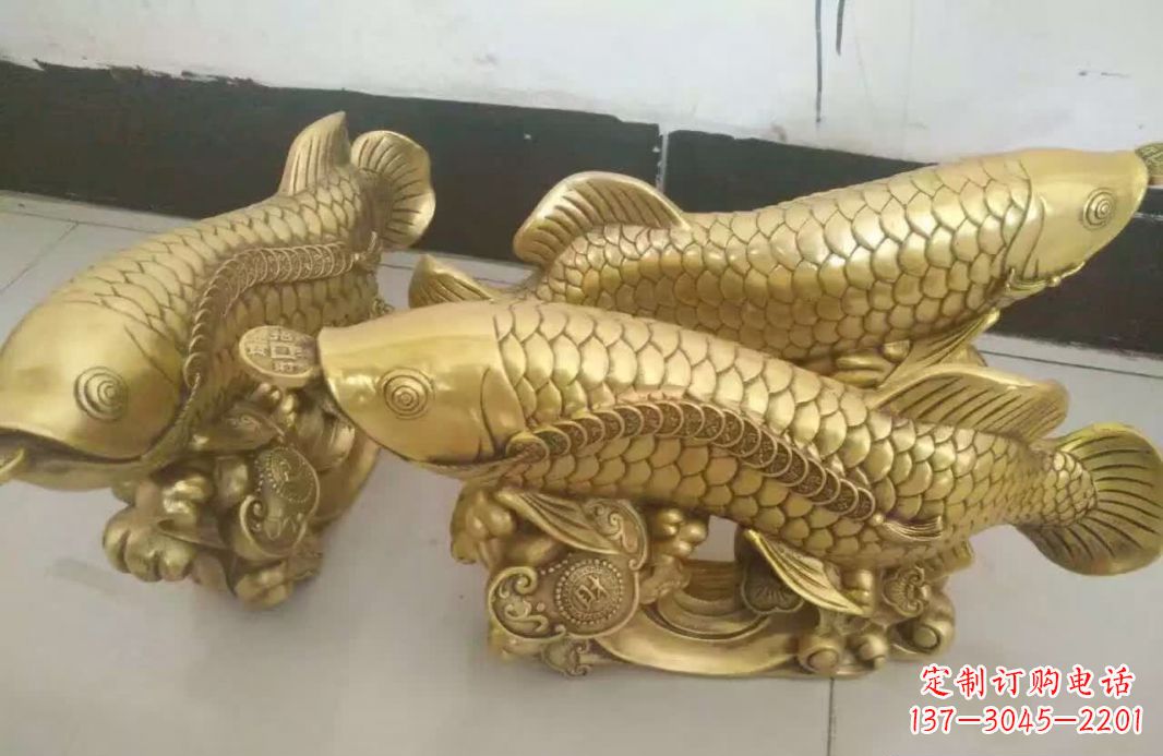 宁德招财金龙鱼雕塑