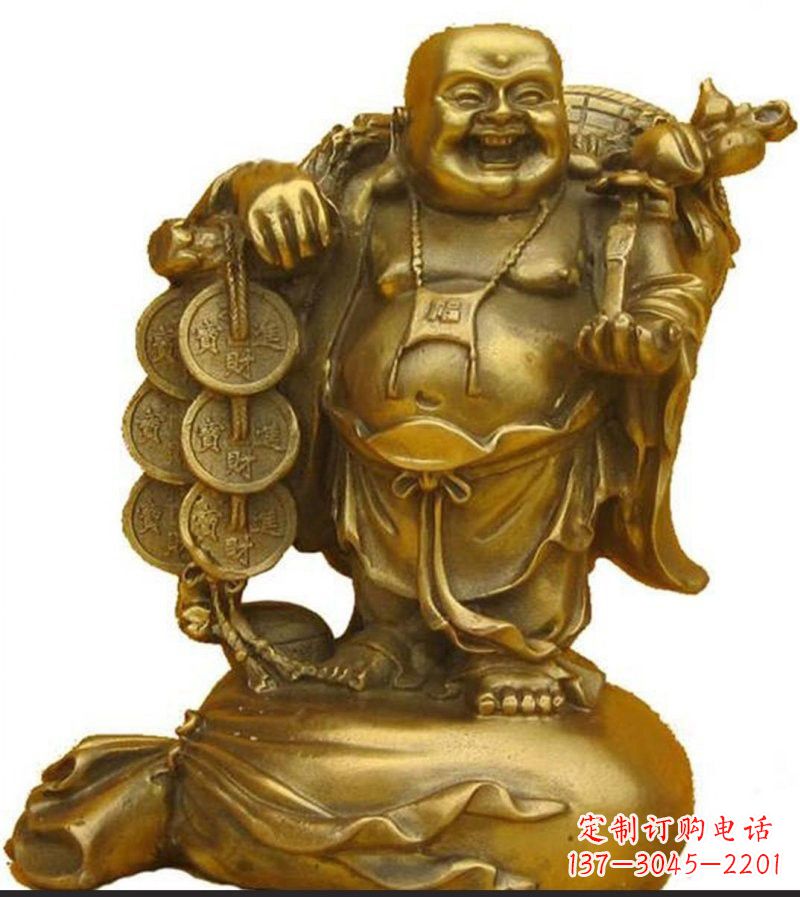 宁德招财弥勒佛铜雕