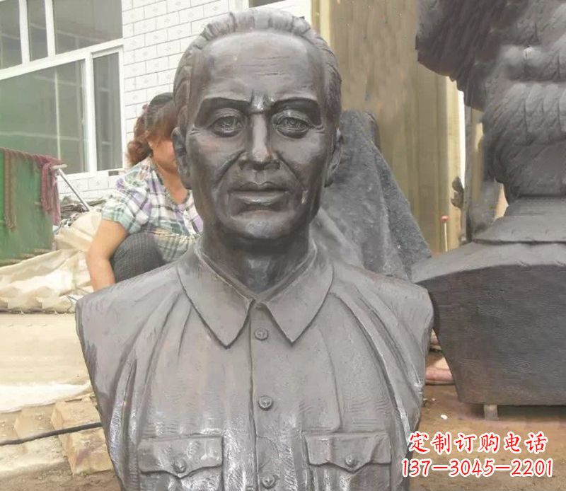 宁德中国名人人物胸像铜雕