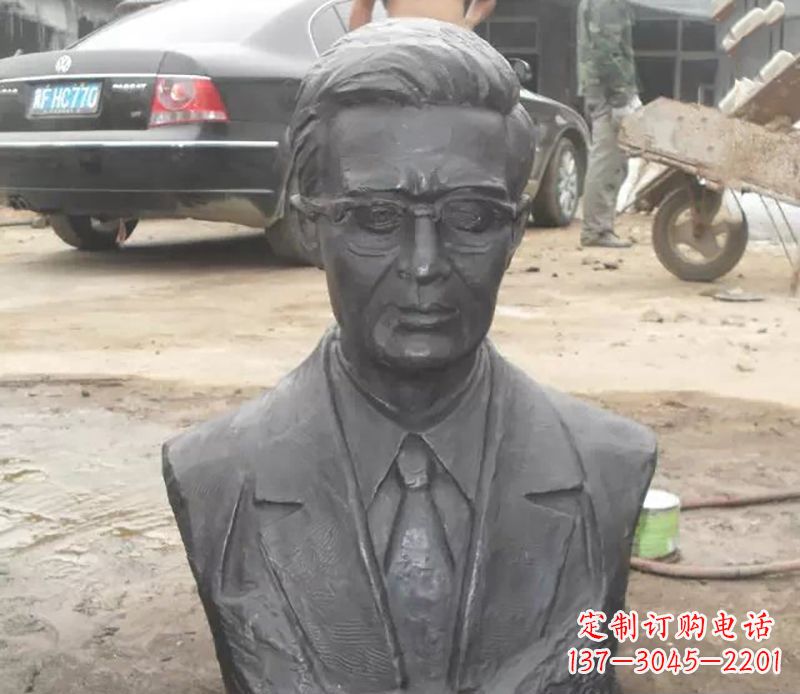 宁德中国名人胸像铜雕