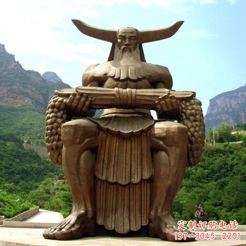 宁德中华民族人文初祖五榖神农大帝大型景观雕塑