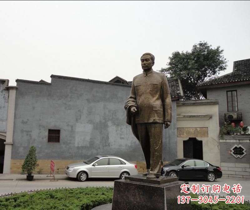 宁德周恩来铜雕