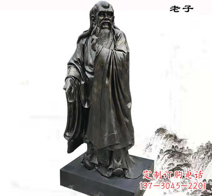 宁德铸铜老子雕塑